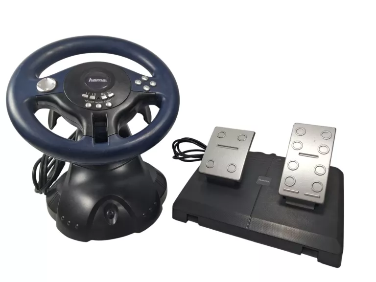 KIEROWNICA HAMA RACING WHEEL 00062868 THUNDER V5 DO PS3/PC