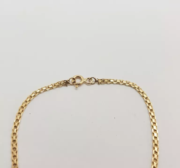 ZŁOTA BRANSOLETKA Z LITERĄ "M" / 2,30G