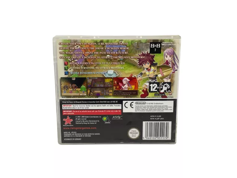 GRA NINTENDO DS DUNGEON MAKER