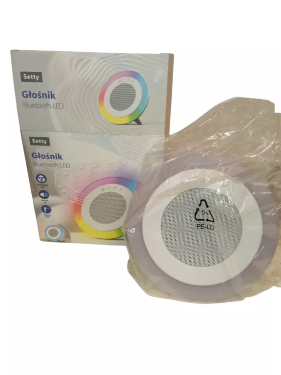 SETTY GŁOŚNIK BLUETOOTH LED