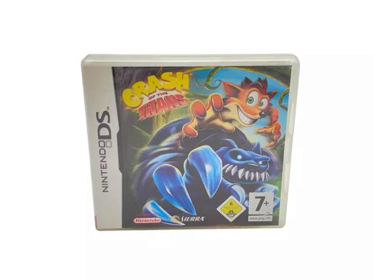 GRA NINTENDO DS CRASH OF THE TITANS