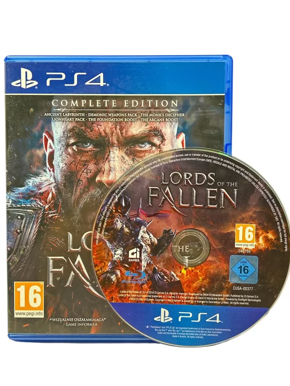 GRA NA PS4 LORDS OF THE FALLEN