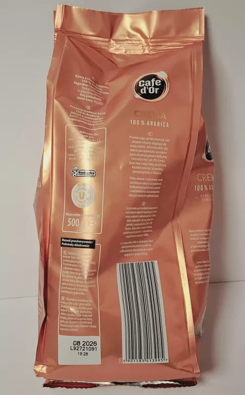 KAWA CREMA CAFE D'OR CREMA 0,5 KG