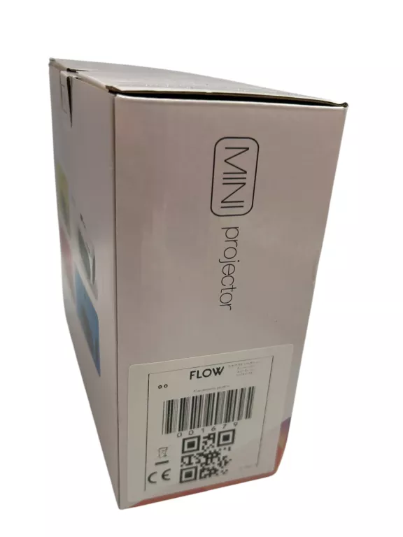 PRZENOŚNY PROJEKTOR RZUTNIK Z DŹWIĘKIEM M24 ŻÓŁTY LED FULL HD 360 STOPNI