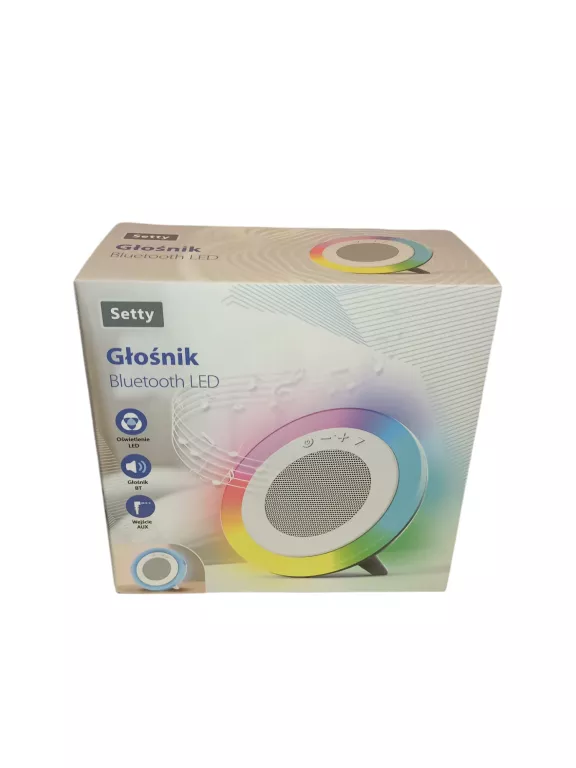 SETTY GŁOŚNIK BLUETOOTH LED
