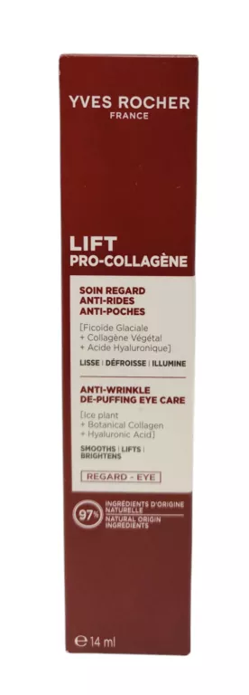 KREM POD OCZY NIWELUJĄCY WORKI LIFT PRO COLLAGENE YVES ROCHER 14ML