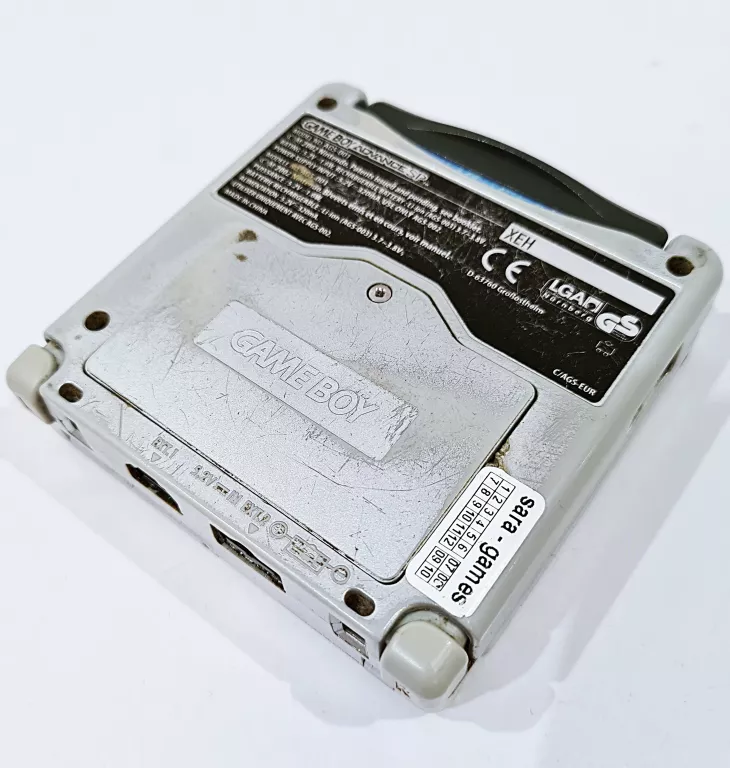 KONSOLA GAME BOY ADVANCE SP + GRA + KABEL USB