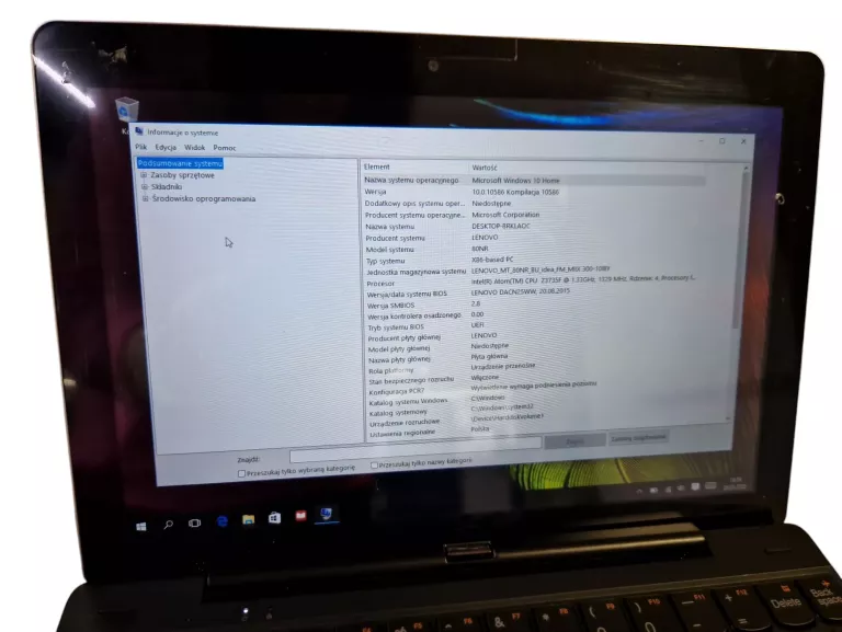 TABLET LENOVO MIIX 300 80NR + ŁAD
