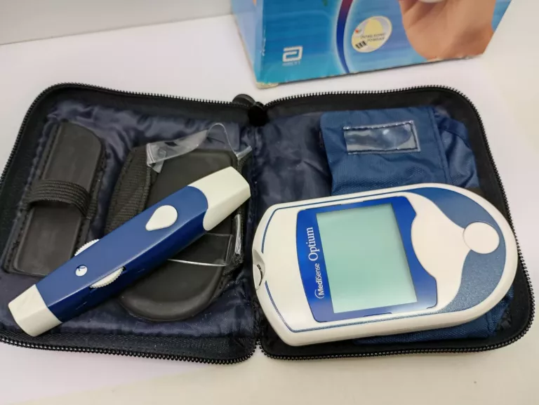 GLUKOMETR MEDI SENSE OPTIMUM ZESTAW DO KONTROLI CUKRZYCY