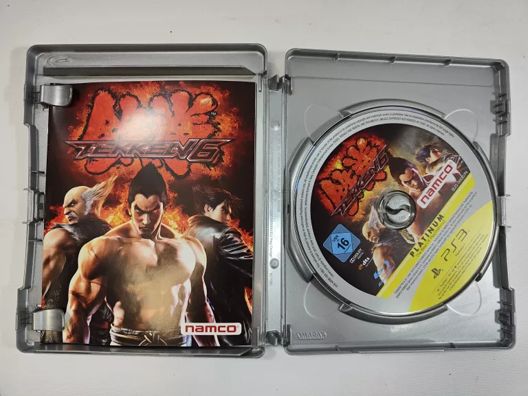 GRA NA KONSOLE PLAYSTATION 3 TEKKEN 6 PS3 NIEMIECKA WERSJA