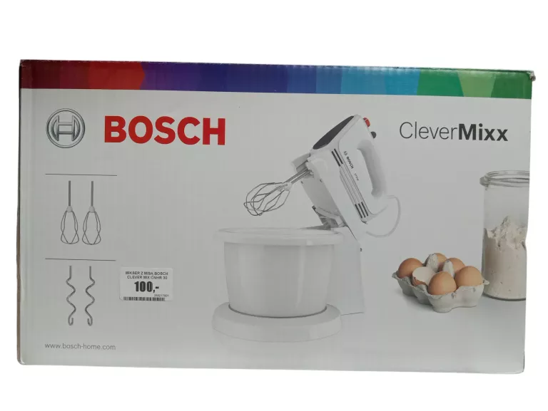 MIKSER Z MISĄ BOSCH CLEVER MIX CNHR 30 KOMPLET