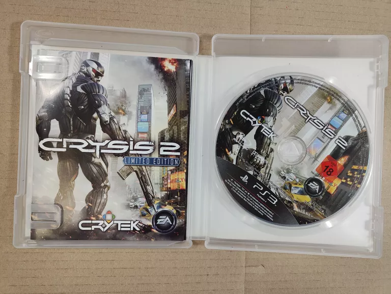 GRA NA KONSOLE PS3 CRYSIS 2 NIEMIECKA WERSJA PLAYSTATION 3