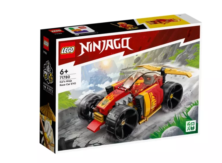 LEGO NINJAGO 71780 SAMOCHÓD WYŚCIGOWY NINJA KAIA EVO