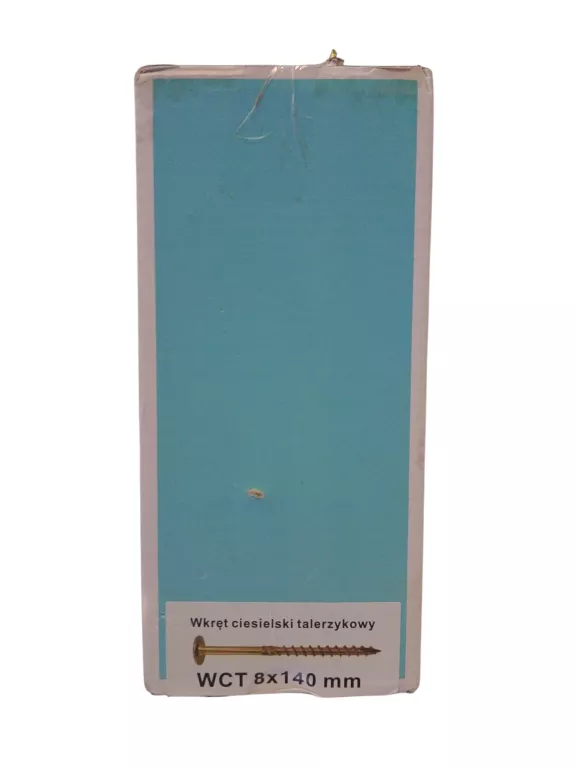WKRĘTY CIESIELSKIE 8X140 MM TALERZOWE - 50 SZT