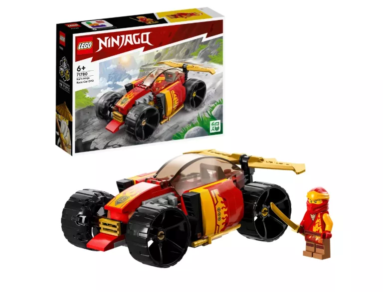 LEGO NINJAGO 71780 SAMOCHÓD WYŚCIGOWY NINJA KAIA EVO