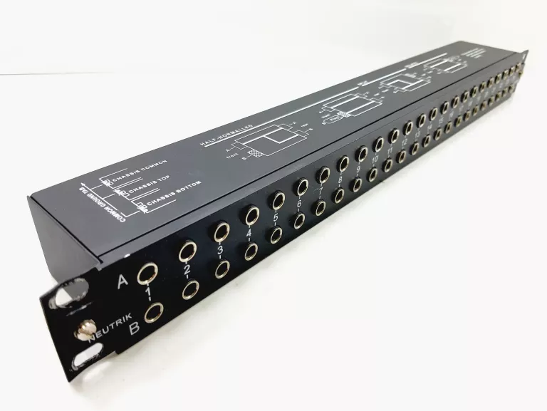 KROSOWNICA NEUTRIK REAN NYS-SPP-L1 FUNKCJONALNY PATCH PANEL MODULARNY