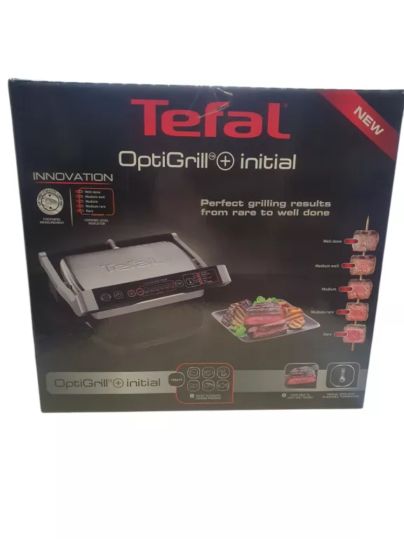 GRILL ELEKTRYCZNY TEFAL GC706D34 OPTIGRILL INITIAL