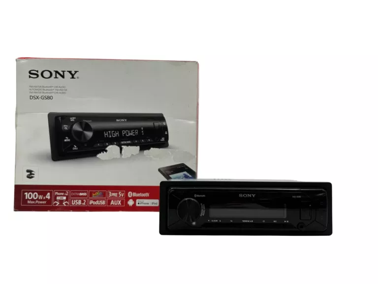 RADIO SAMOCHODOWE SONY DSX-GS80 4X100W BLUETOOTH