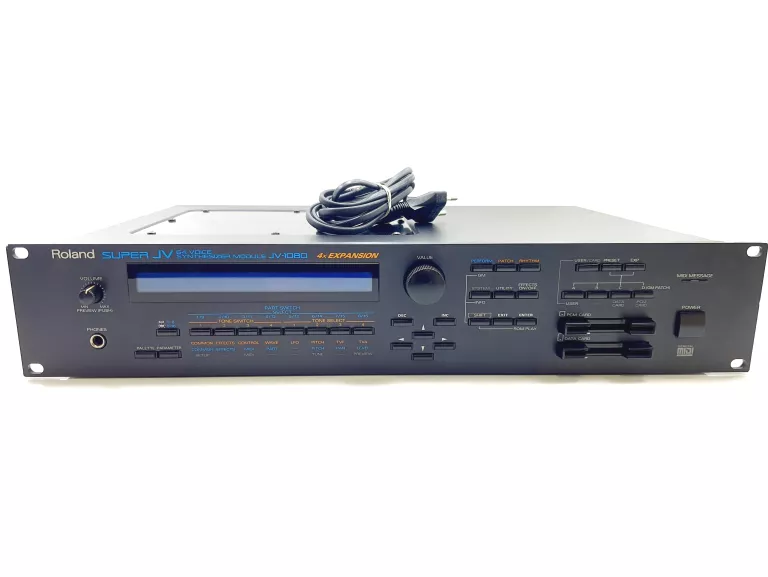 KULTOWY MODUŁ BRZMIENIOWY ROLAND JV-1080 SYNTEZATOR PROGRAMOWY