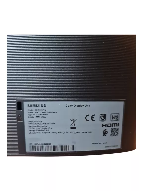 MONITOR SAMSUNG LS24F350FHUXEN