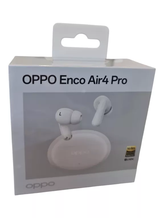 SŁUCHAWKI DOKANAŁOWE OPPO ENCO AIR4 PRO BIAŁY