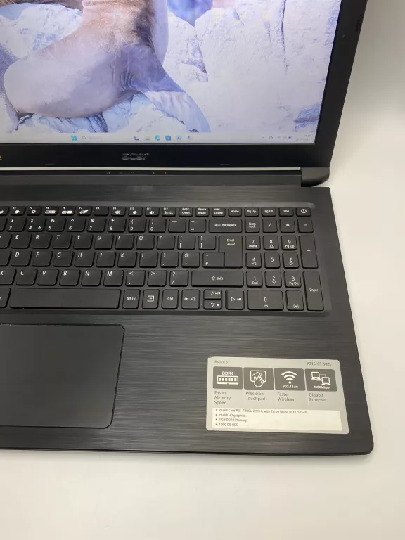 LAPTOP ACER ASPIER 3 4GB RAM 256GB SSD I5 WIN 11