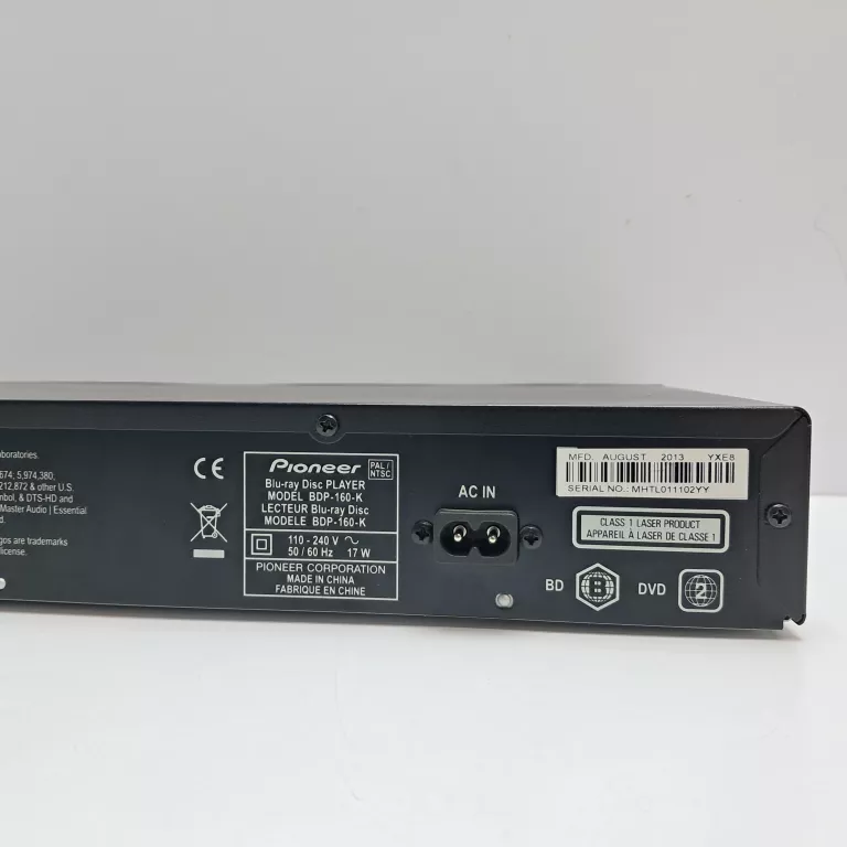 ODTWARZACZ PIONEER BDP-160K