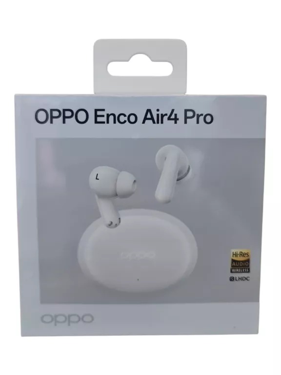 SŁUCHAWKI DOKANAŁOWE OPPO ENCO AIR4 PRO BIAŁY