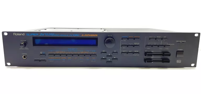 KULTOWY MODUŁ BRZMIENIOWY ROLAND JV-1080 SYNTEZATOR PROGRAMOWY