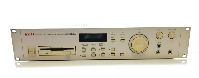 SAMPLER STUDYJNY AKAI S2000 + DYSKIETKA