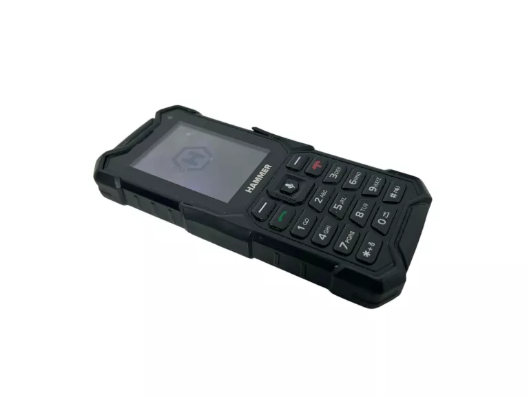 TELEFON HAMMER 5 SMART CZARNY MOCNY ODPORNY NA WODĘ PYŁ KURZ IP68 PANCERNY