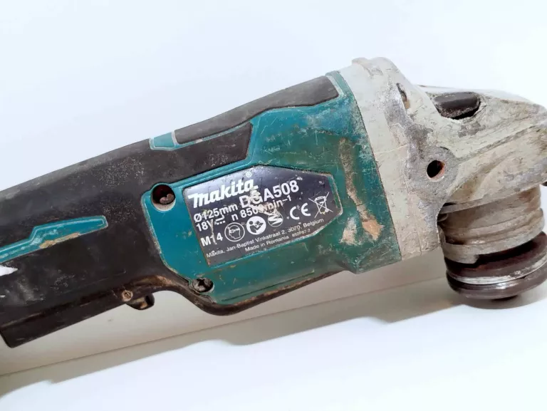 SZLIFIERKA KĄTOWA MAKITA DGA508 + AKUMULATOR