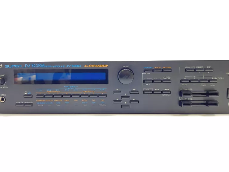 KULTOWY MODUŁ BRZMIENIOWY ROLAND JV-1080 SYNTEZATOR PROGRAMOWY