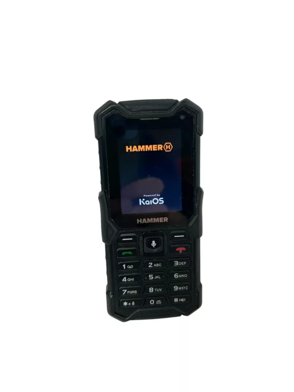 TELEFON HAMMER 5 SMART CZARNY MOCNY ODPORNY NA WODĘ PYŁ KURZ IP68 PANCERNY