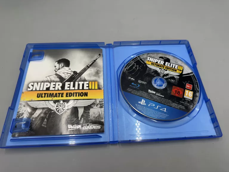 SNIPER ELITE III 3: AFRIKA - ULTIMATE EDITION PL | PS4 | PO POLSKU - NAPIS