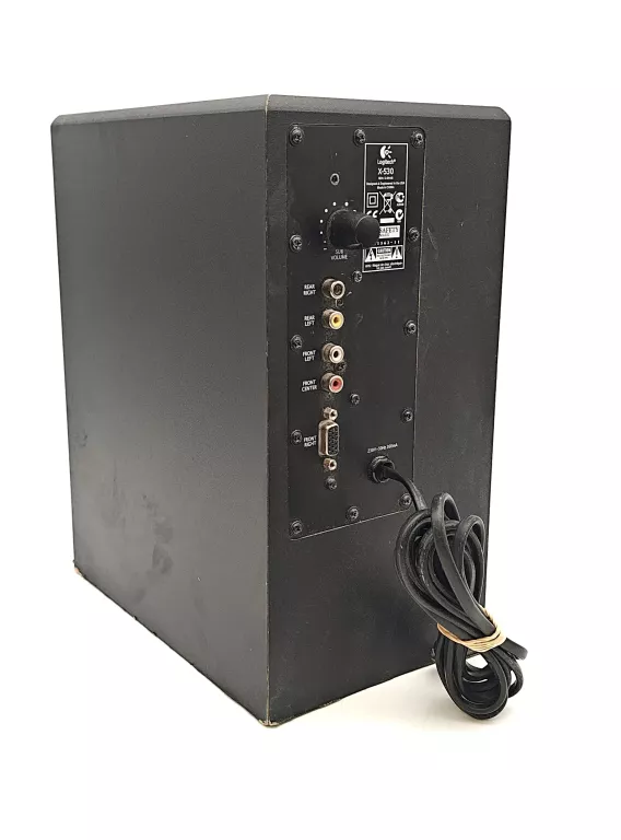 GŁOŚNIKI KOMPUTEROWE LOGITECH X-530 2.1 (BRAK 3 SZT)