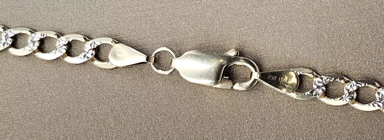 PIĘKNY ZŁOTY ŁAŃCUSZEK 13.98G 750 53CM