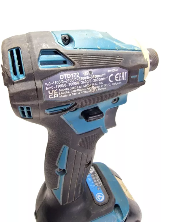 ZAKRĘTARKA MAKITA DTD 172 BODY + MAKITA BL1850B 5 AH + MAKITA DC18RC