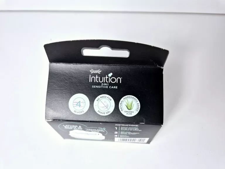 WKŁADY DO MASZYNKI WILKINSON INTUITION 2W1 4 OSTRZA 3 WKŁADY