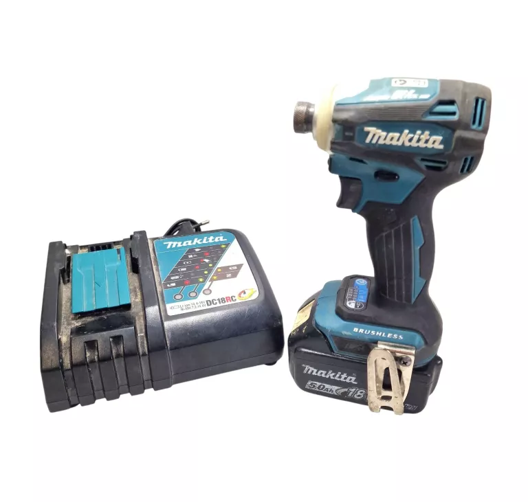 ZAKRĘTARKA MAKITA DTD 172 BODY + MAKITA BL1850B 5 AH + MAKITA DC18RC