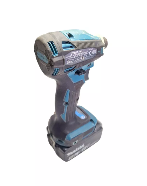 ZAKRĘTARKA MAKITA DTD 172 BODY + MAKITA BL1850B 5 AH + MAKITA DC18RC