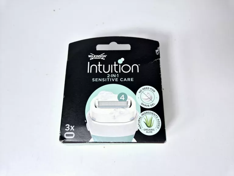 WKŁADY DO MASZYNKI WILKINSON INTUITION 2W1 4 OSTRZA 3 WKŁADY