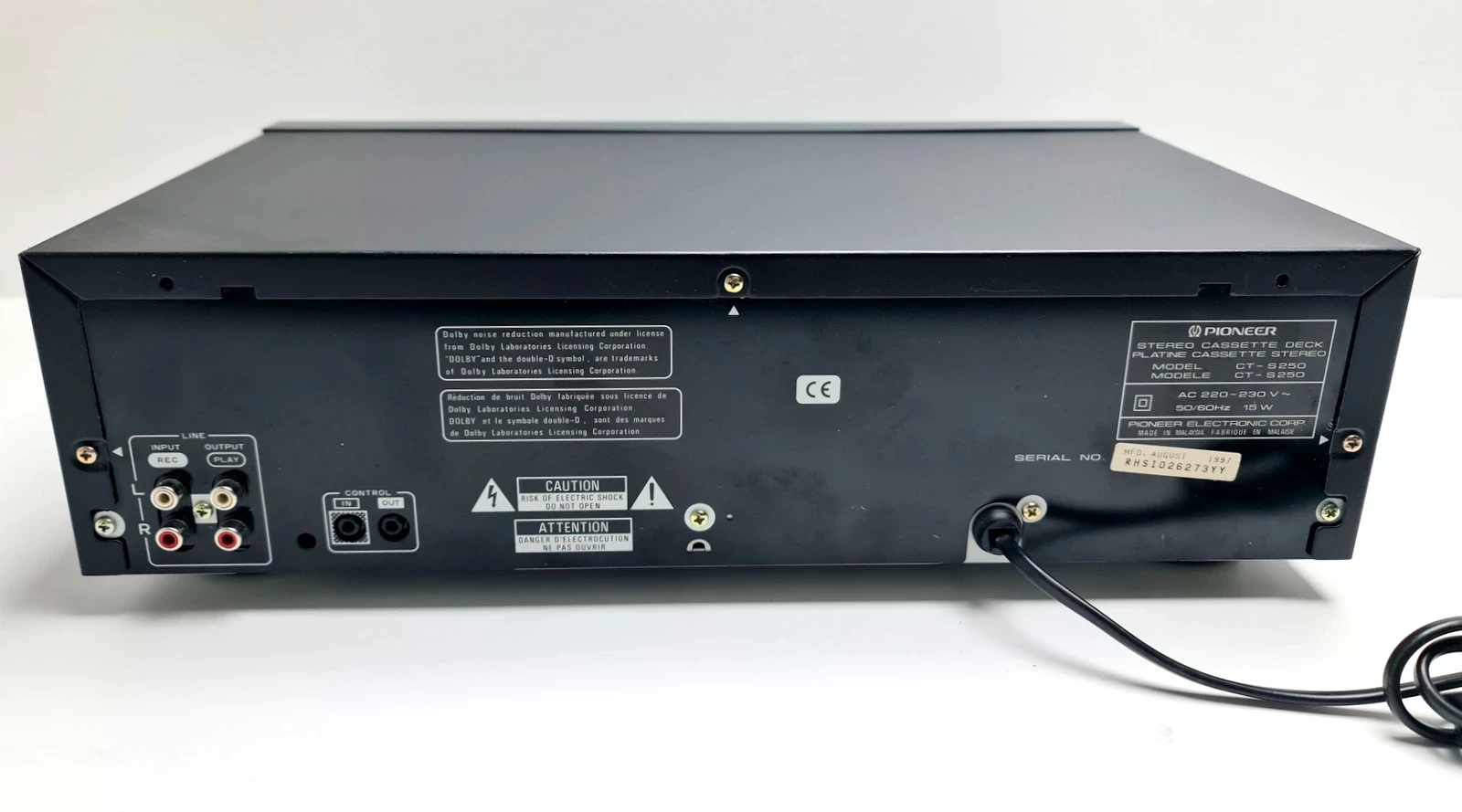 magnetofon-deck-pioneer-ct-s250-made-in-japan-kod-producenta-ct-s250