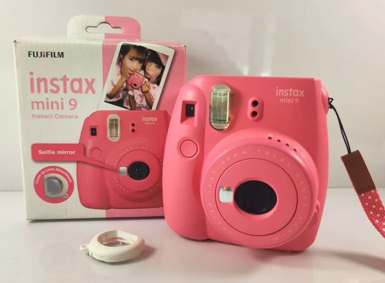 APARAT NATYCHMIASTOWY FUJIFILM INSTAX MINI 9 FLAMINGO RÓŻOWY