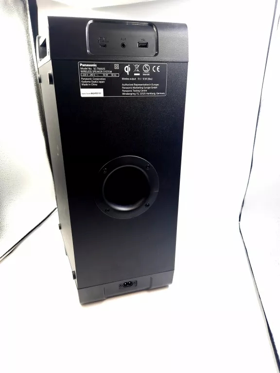GŁOŚNIK BLUETOOTH PANASONIC SC-TMAX5
