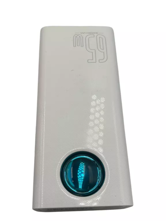 POWERBANK BASEUS PPLG-A01 AMBLIGHT 30000MAH PD QC 3.0 65W BIAŁY