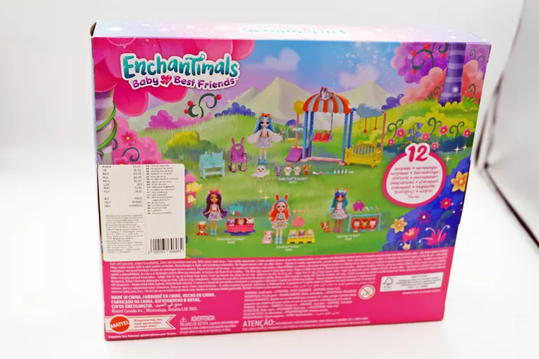 ENCHANTIMALS LALKA I NIEMOWLĘTA DANESSA DEER /ZAPAKOWANA FABRYCZNIE