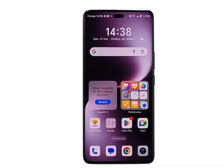 TELEFON HONOR MAGIC 7 LITE 5G 8/256GB 6.78" 120HZ 6600MAH - NA CZĘŚCI!