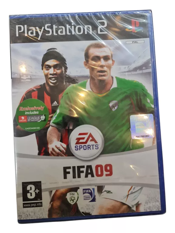 GRA FIFA 09 SONY PLAYSTATION 2 (PS2) FABRYCZNIE ZAPAKOWANA