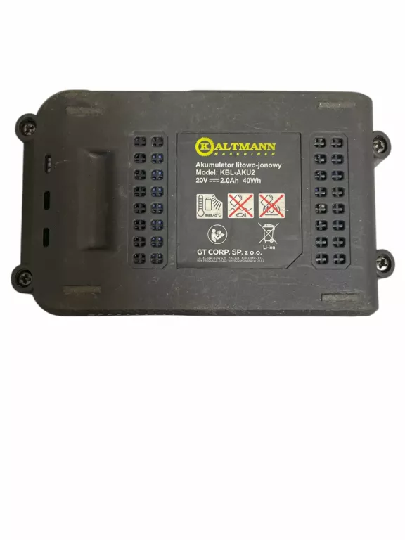 KALTMANN KLUCZ UDAROWY BEZSZCZOTKOWY 320NM 20V 2AH + AKU.+ ŁADOWARKA PUD